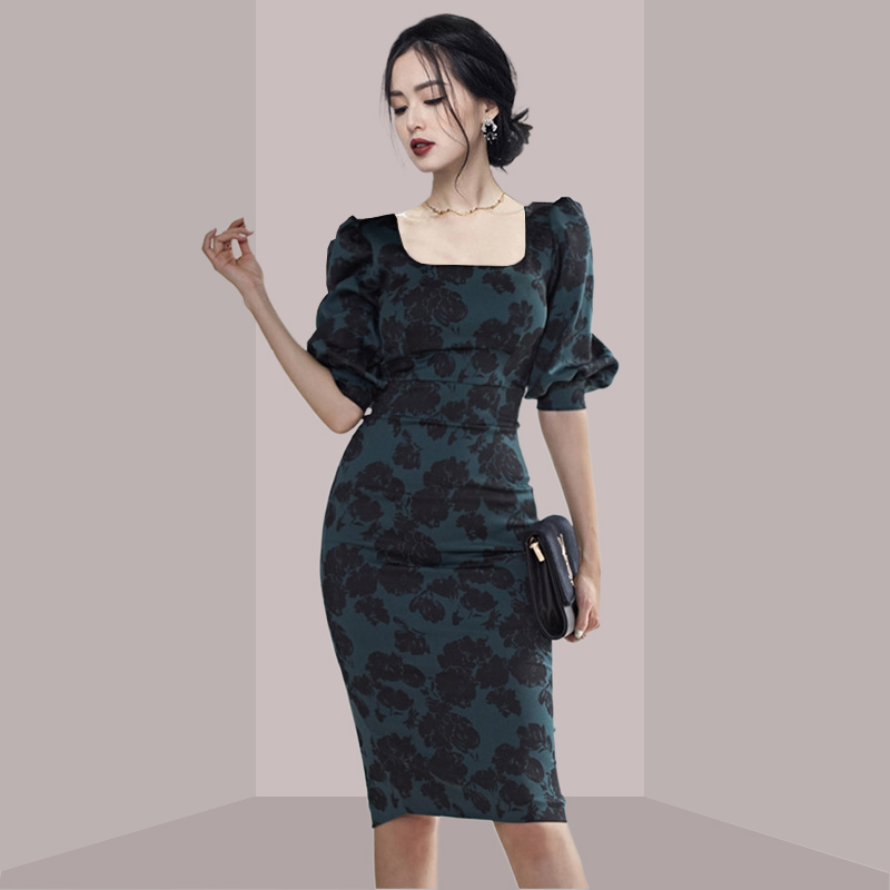 Elegantes, feminines Midikleid – French Vintage Floral Midi Dress Bewertung und Preis