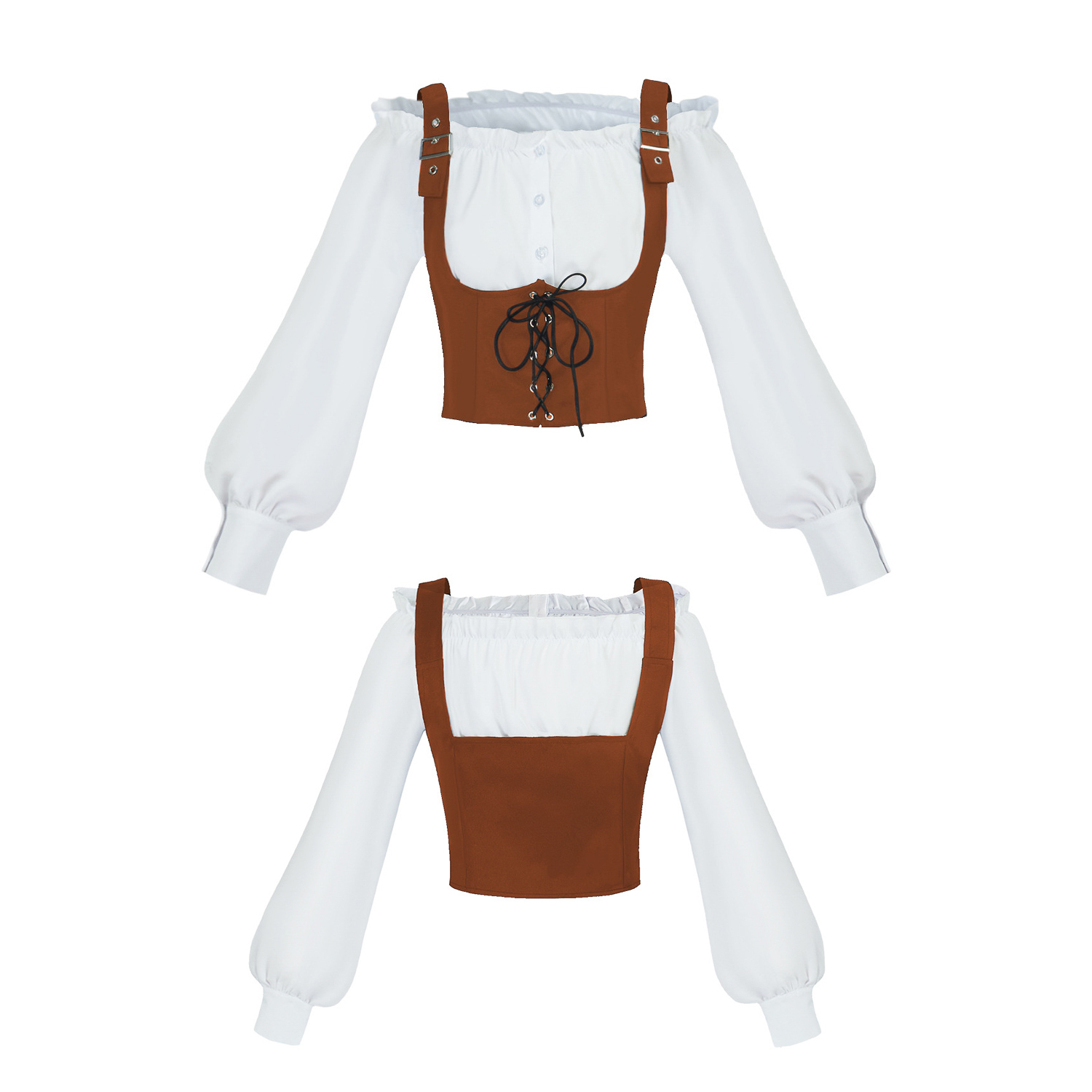 Renaissance-Kostümset, bestehe – Blouses Bewertung und Preis