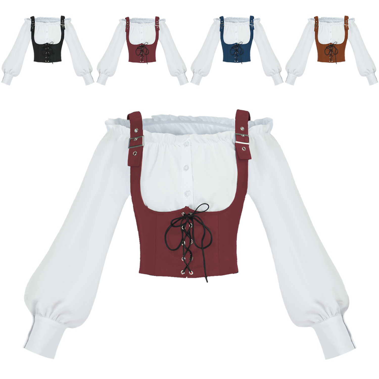 Renaissance-Kostümset, bestehe – Blouses Bewertung und Preis